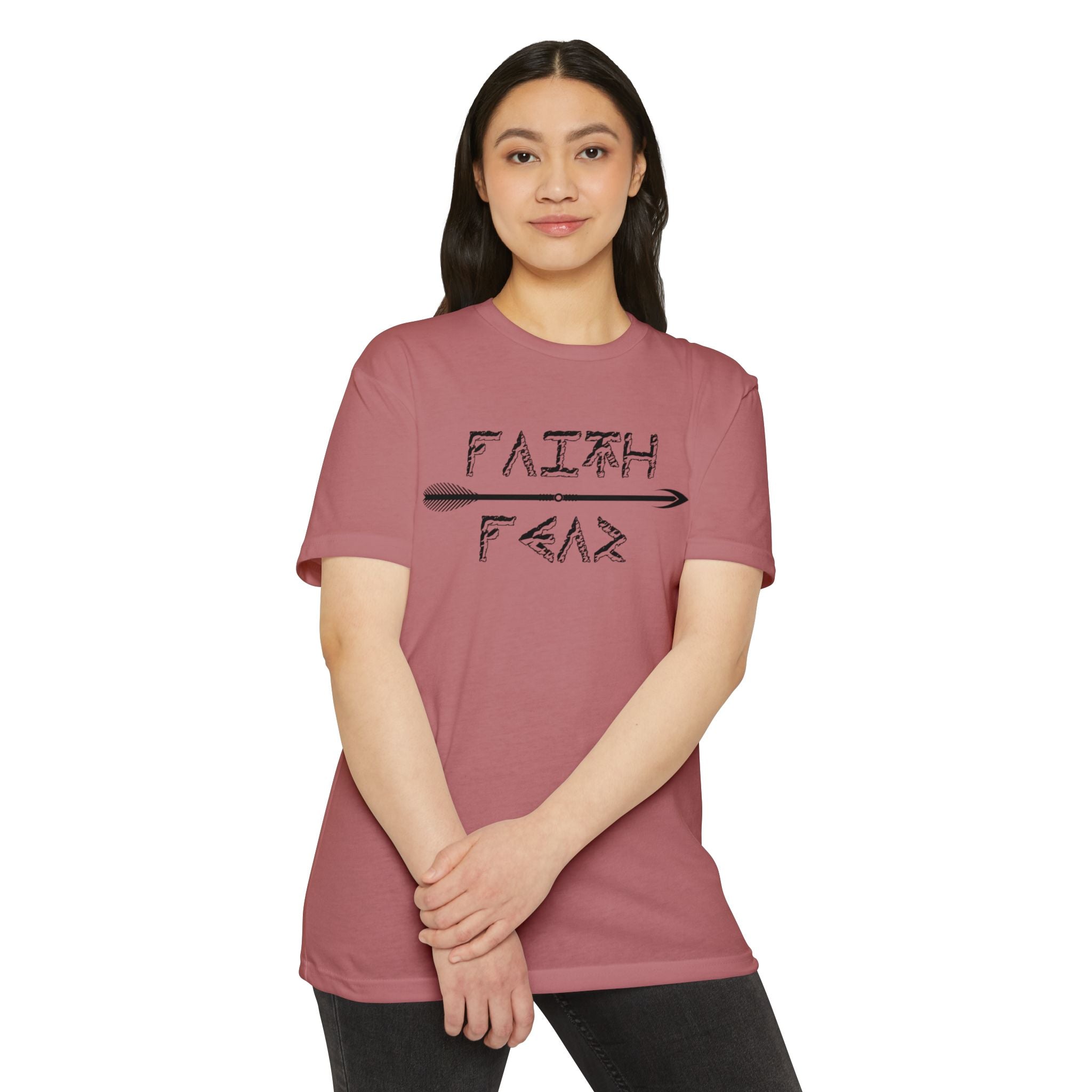 Faith Over Fear Unisex Jersey Tee - Inspirational Shirt for Everyday Wear, Motivational Gift, Casual Style, Unisex T-Shirt, Graphic Tee